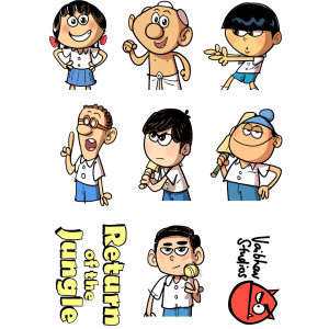 Character Sticker Sets